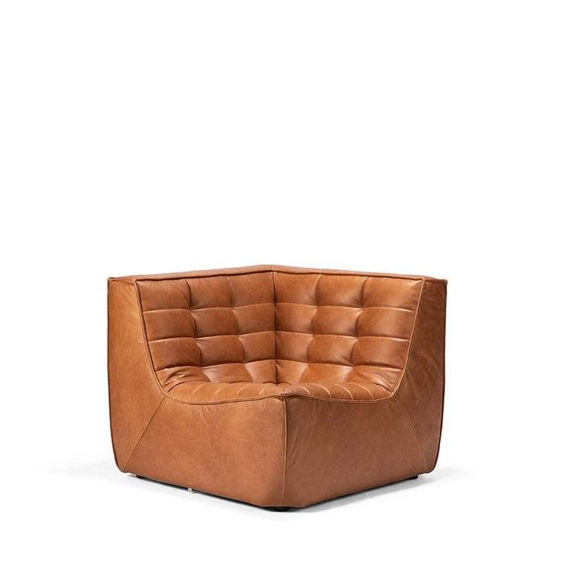 Ethnicraft Canapé Modulaire N701 (90° Angle Droit)