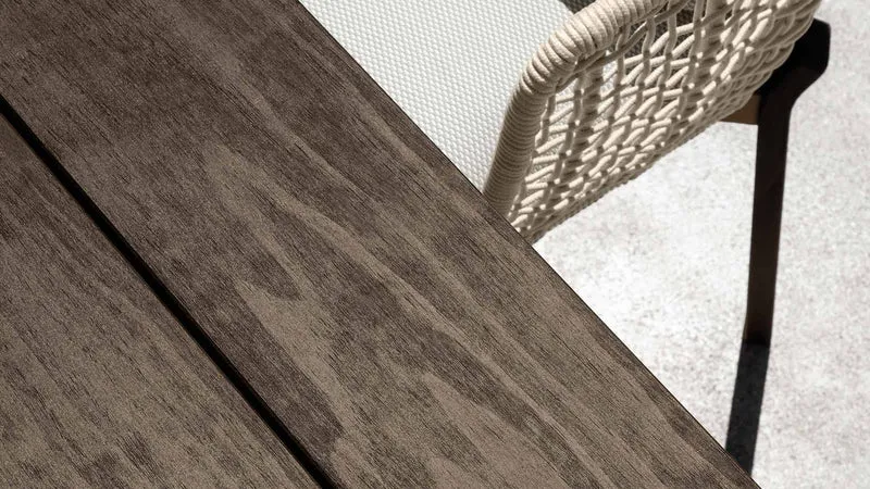 Argo Wood table à manger pour l'extérieur