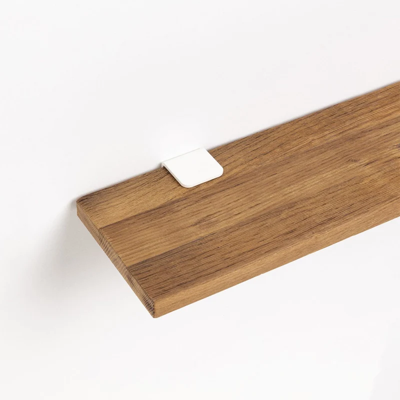 Lot de 3 étagères murales BRACKET - bois ancien recyclé - 60 à 150cm