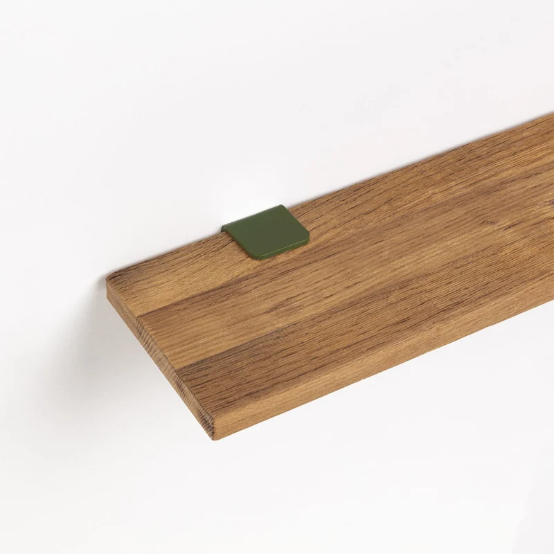 Lot de 3 étagères murales BRACKET - bois ancien recyclé - 60 à 150cm