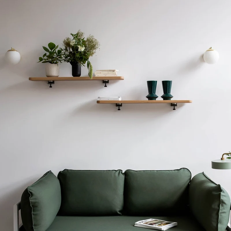 Lot de 2 accroches murales BRACKET