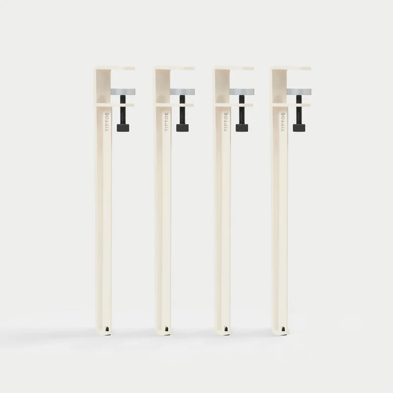 Lot de 3 ou 4 pieds de table - 43cm