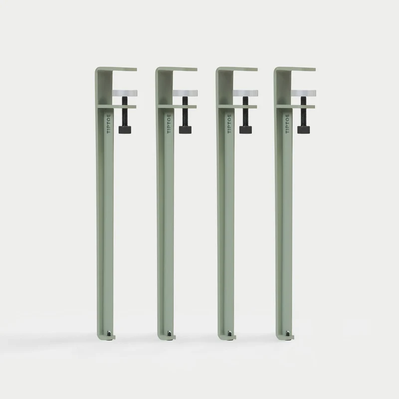 Lot de 3 ou 4 pieds de table - 43cm