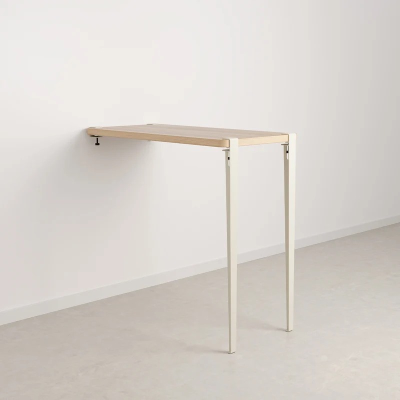 Table haute murale TIPTOE - bois éco-certifié