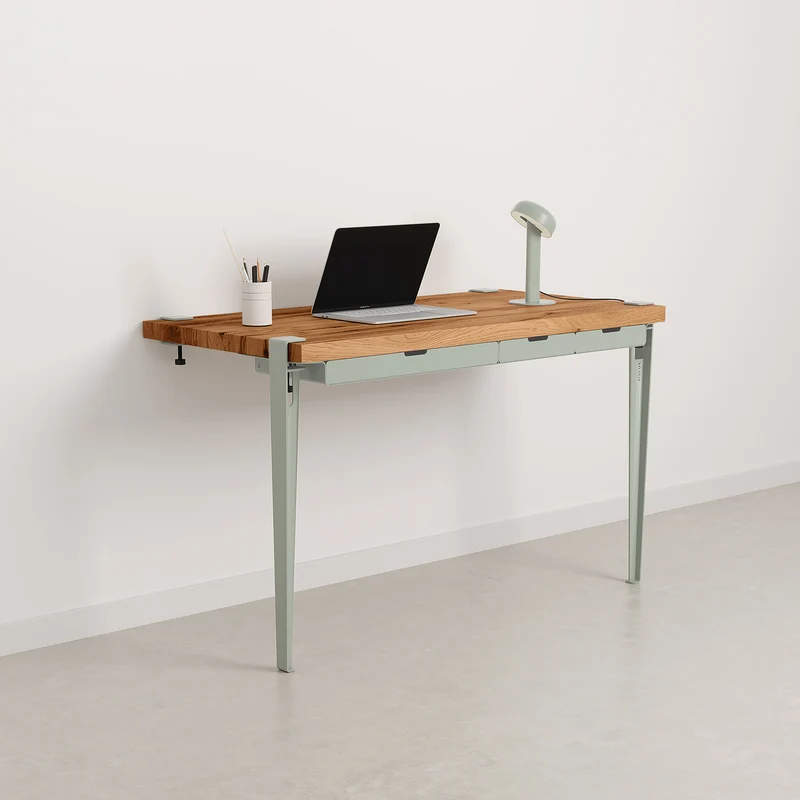 Bureau mural TIPTOE 120x60cm - bois ancien recyclé