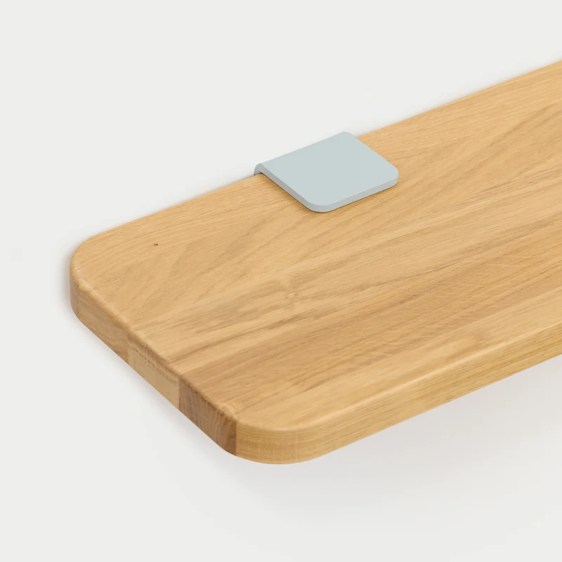 Etagère murale BRACKET - chêne massif - 60 à 150cm