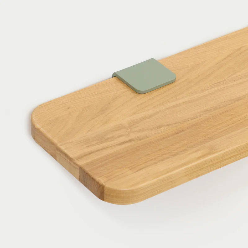Etagère murale BRACKET - chêne massif - 60 à 150cm