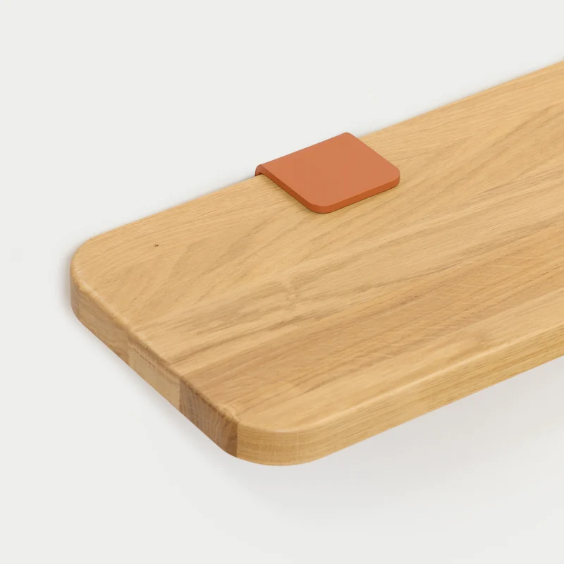 Etagère murale BRACKET - chêne massif - 60 à 150cm