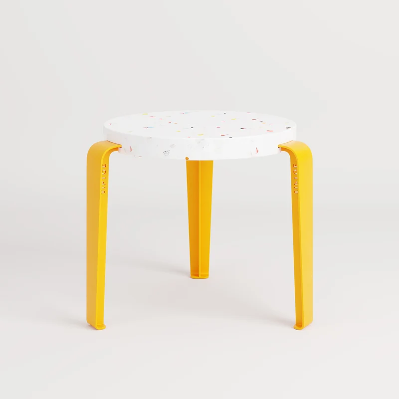 Tabouret enfant - plastique recyclé Tutti Frutti