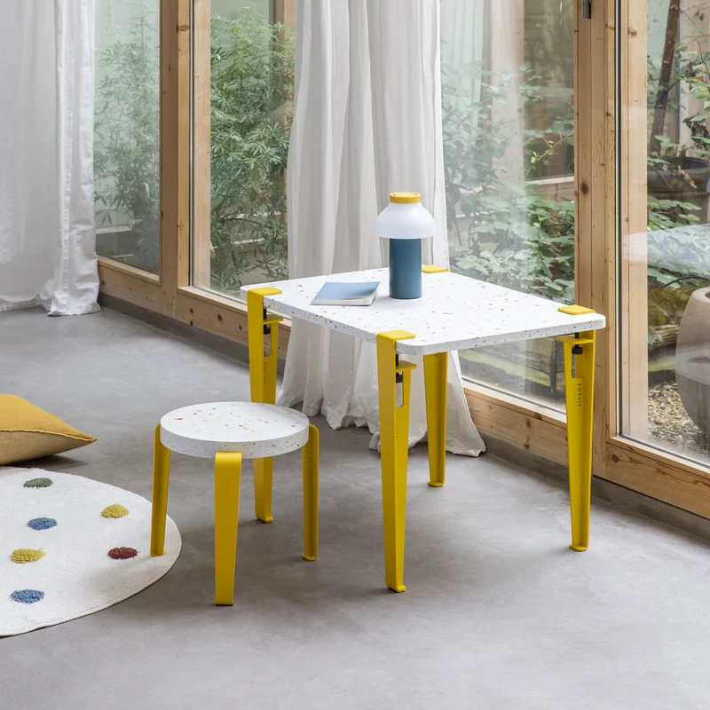 Tabouret enfant - plastique recyclé Tutti Frutti