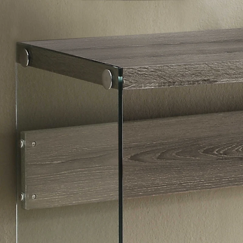 Table console en MDF/stratifié et verre trempé - I 3055-3232-3288