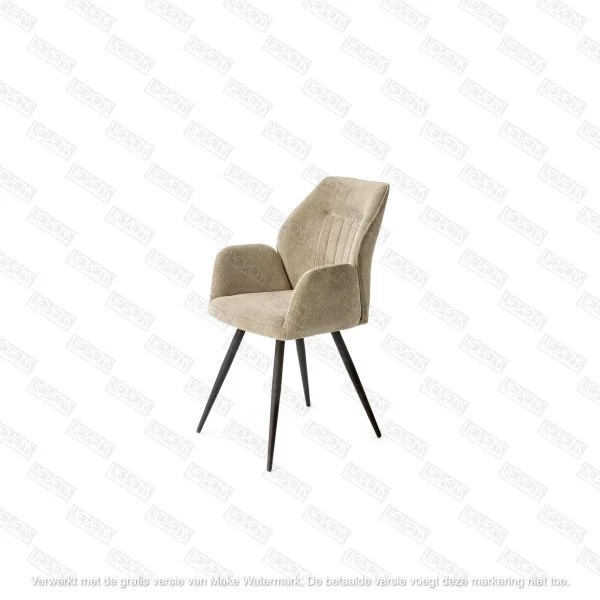 Chaise DORIN avec accoudoirs
