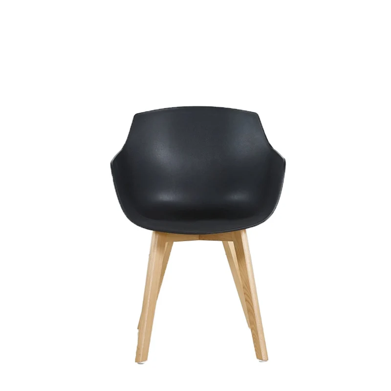 Chaises Scandinaves de Salle à Manger en Bein Hêtre avec Lot de 2/4 - Noir/Blanc/Gris-CLOVER