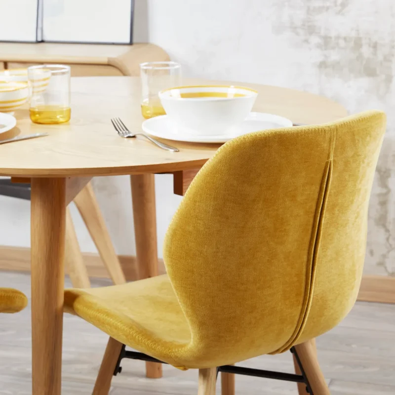 Chaise KERI tissu