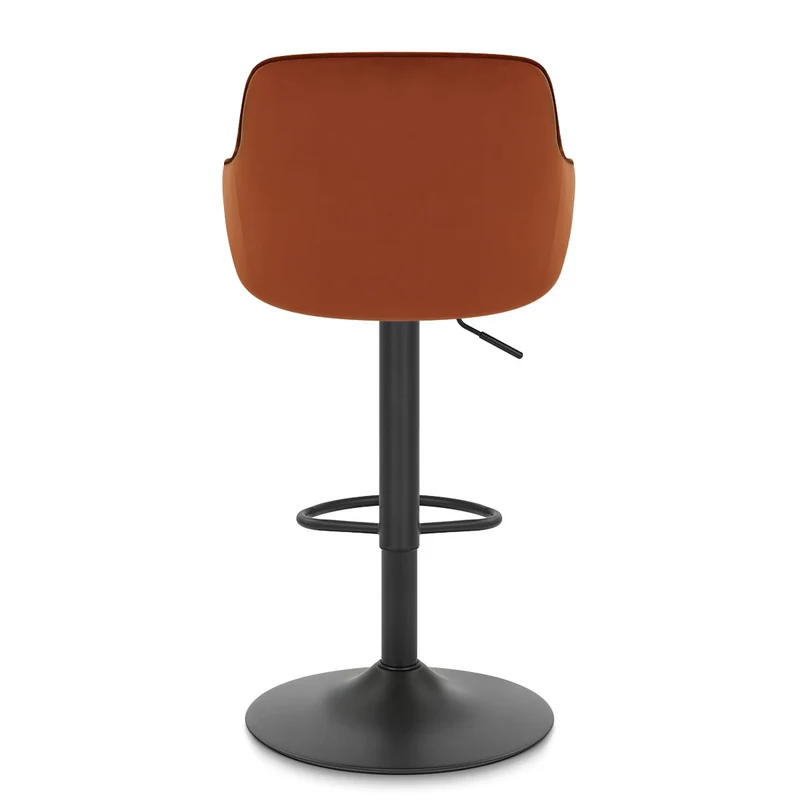 Tabouret Velours - Perth Marron