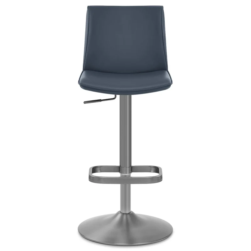 Tabouret de Bar Faux Cuir - Alto Bleu