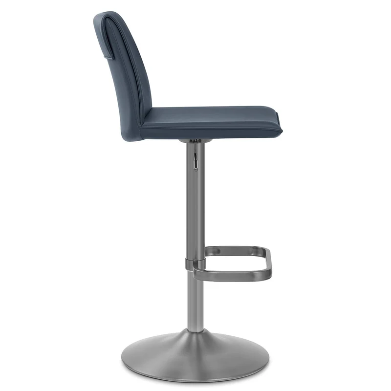Tabouret de Bar Faux Cuir - Alto Bleu