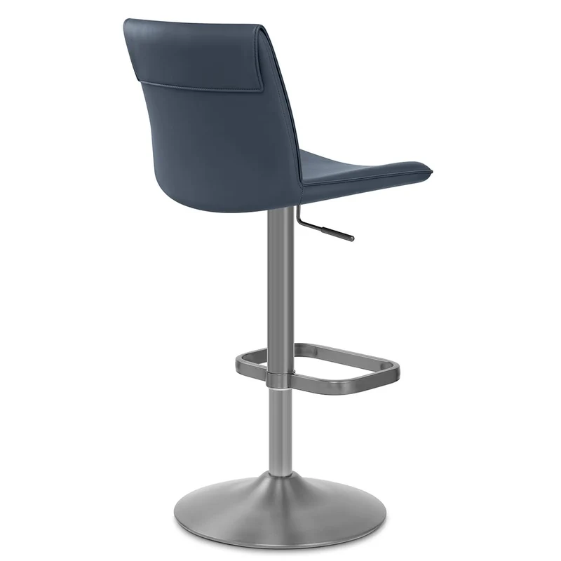 Tabouret de Bar Faux Cuir - Alto Bleu