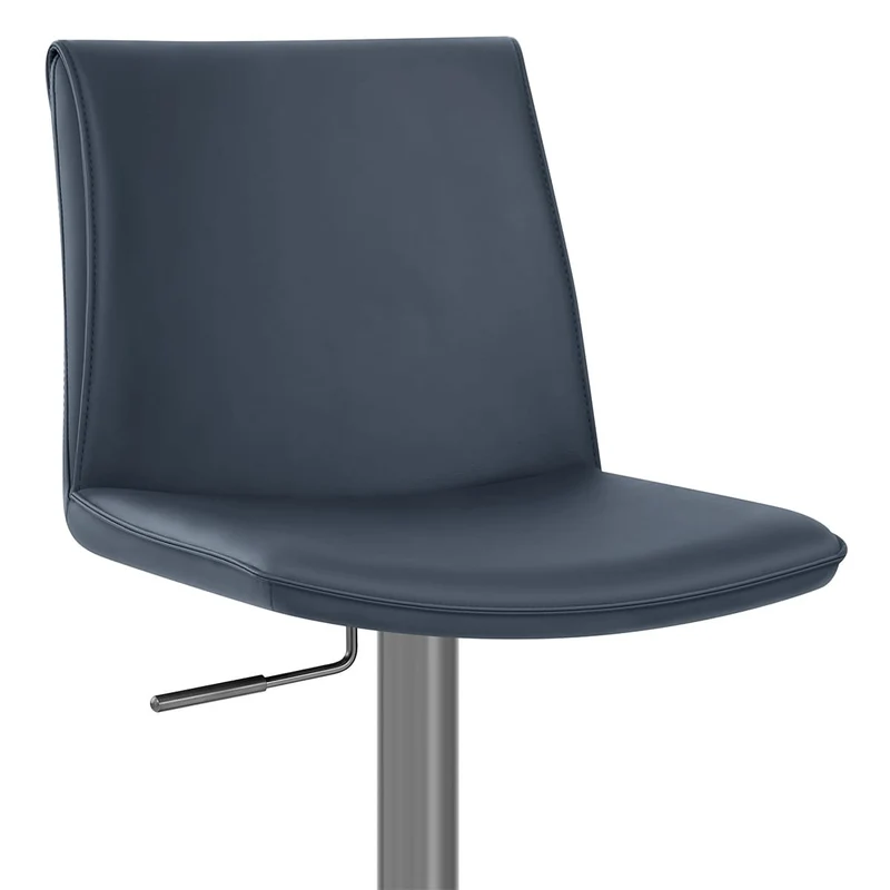 Tabouret de Bar Faux Cuir - Alto Bleu