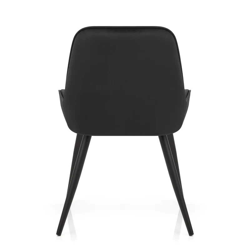 Chaise Velours - Mustang Noir