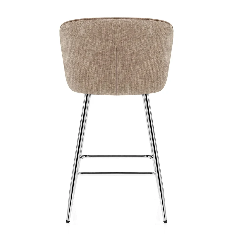 Tabouret Tissu - Chase Crème