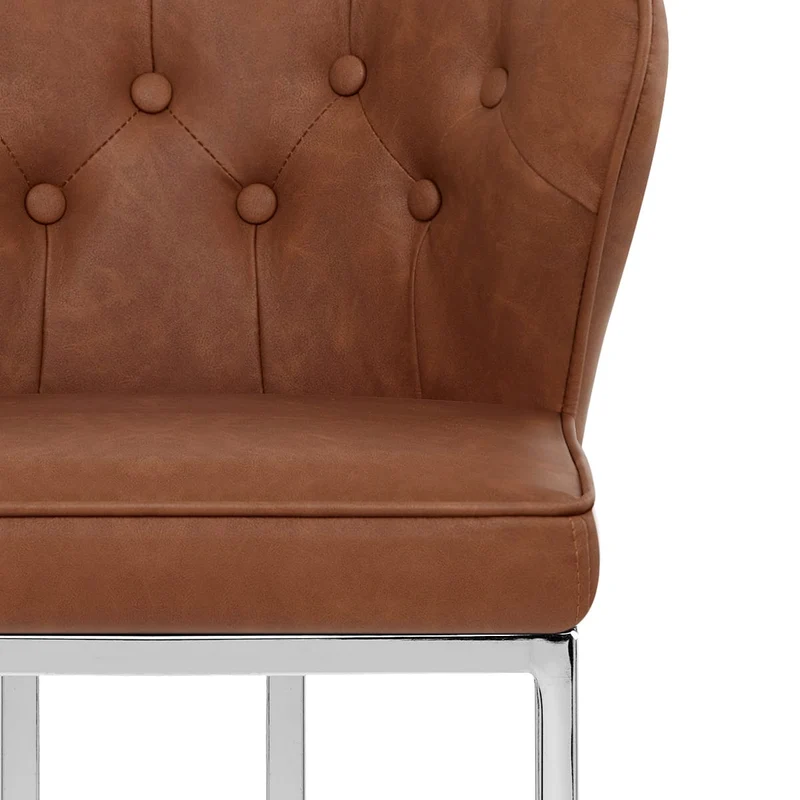 Tabouret de bar Faux Cuir - Oregon Marron