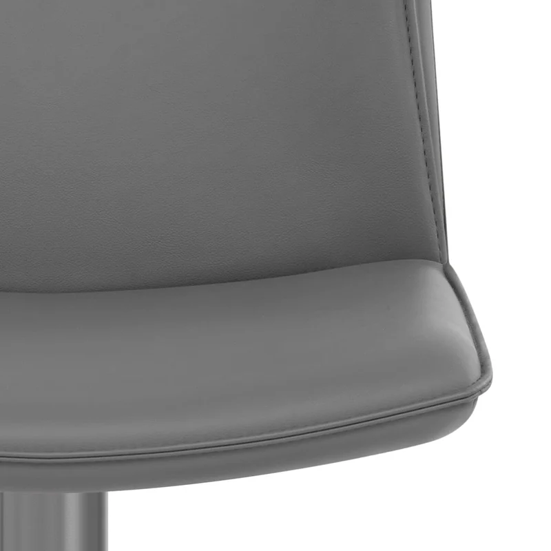 Tabouret de Bar Faux Cuir - Alto Gris Foncé