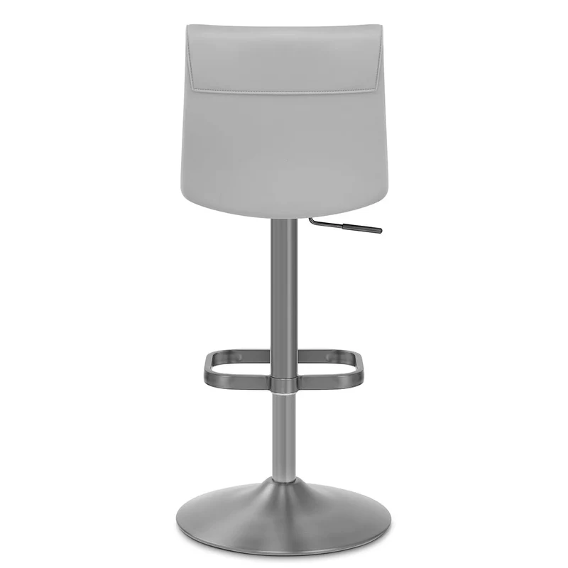 Tabouret de Bar Faux Cuir - Alto Gris