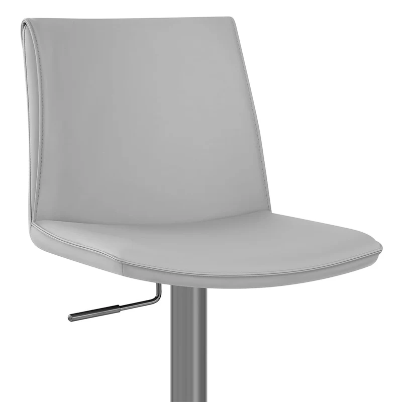Tabouret de Bar Faux Cuir - Alto Gris