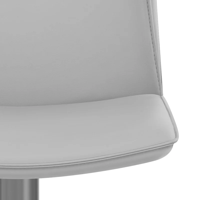 Tabouret de Bar Faux Cuir - Alto Gris