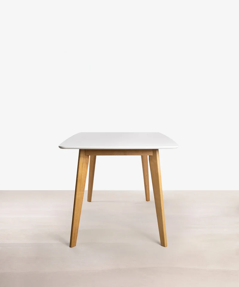 Mesa de Comedor Rectangular en Madera Lena (150 x 90 cm)