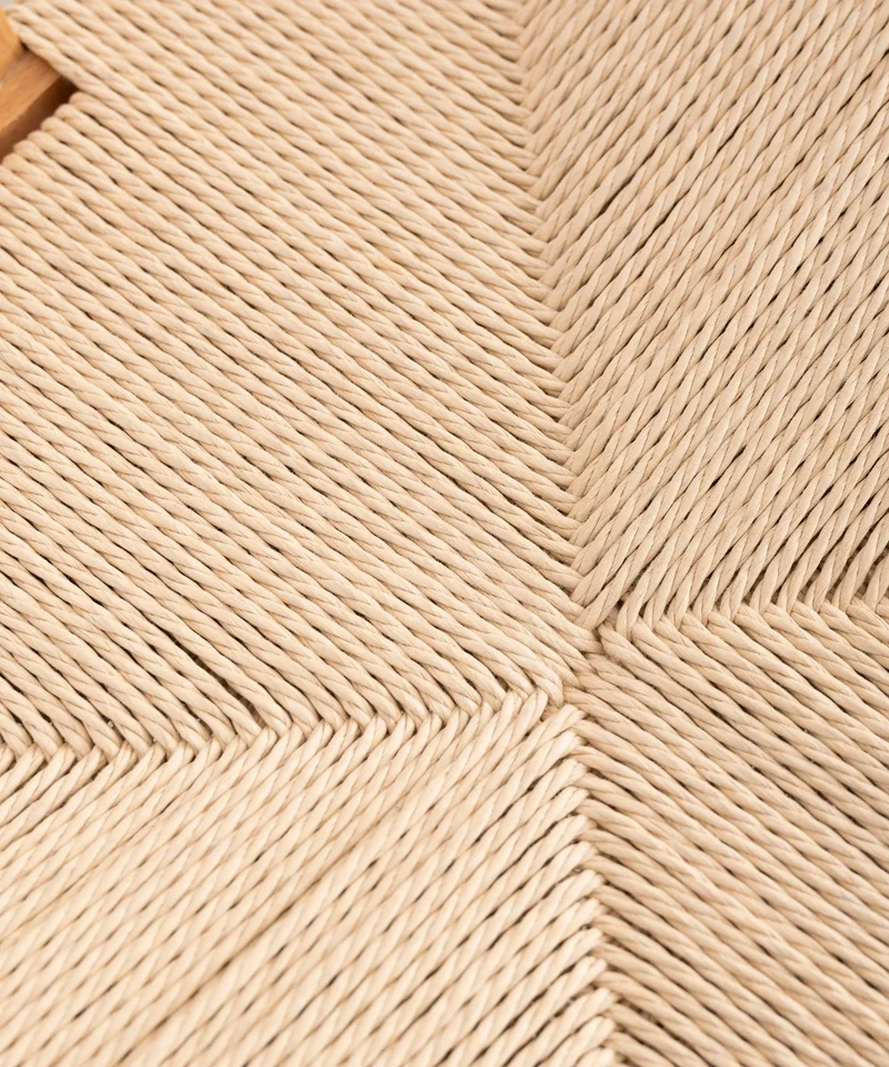 Silla de Madera y Cuerda Trenzada Uish