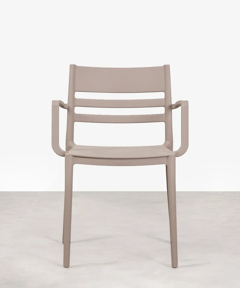 Silla de Polipropileno con Reposabrazos Nina Arms