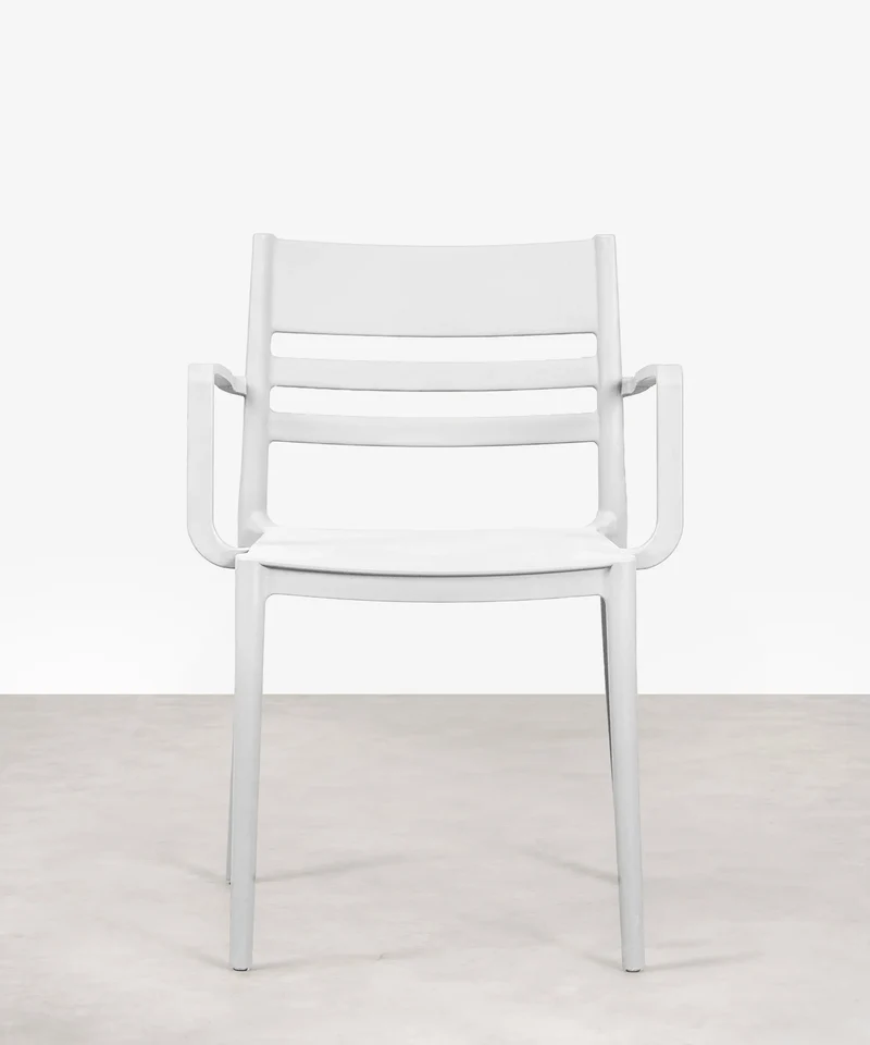 Silla de Polipropileno con Reposabrazos Nina Arms