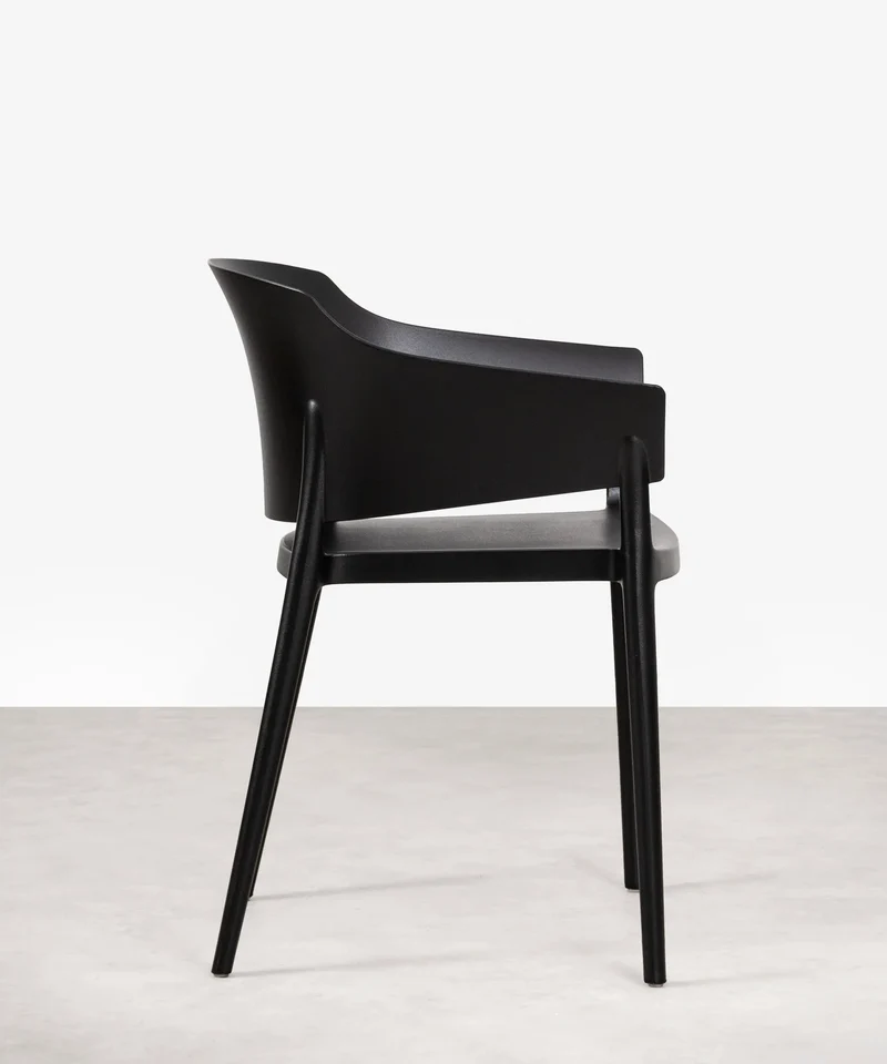 Silla de Polipropileno con Reposabrazos Liam