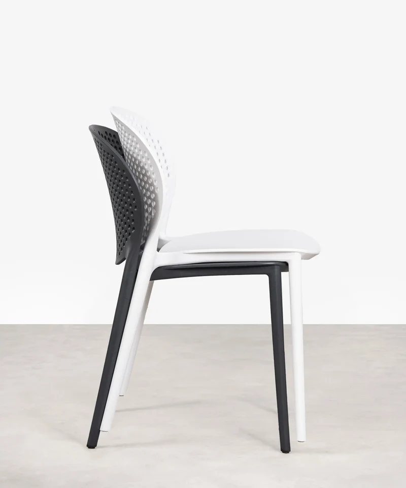 Silla de Polipropileno Apilable Dots