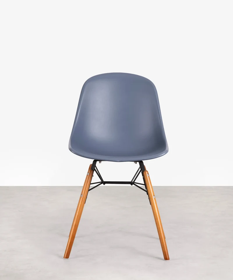 Silla de Polipropileno y Madera Elon