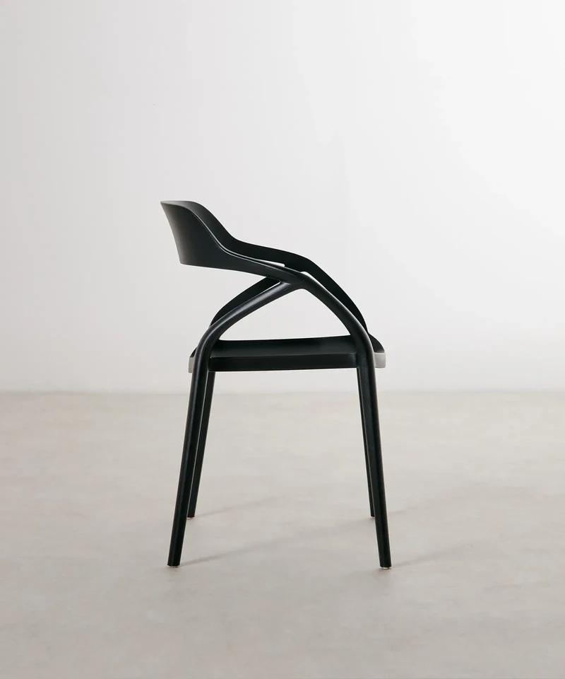Silla de Polipropileno con Reposabrazos Grace