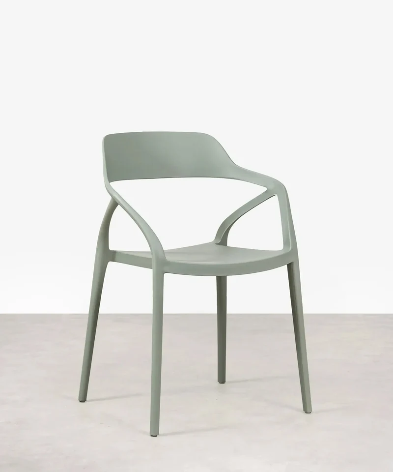 Silla de Polipropileno con Reposabrazos Grace