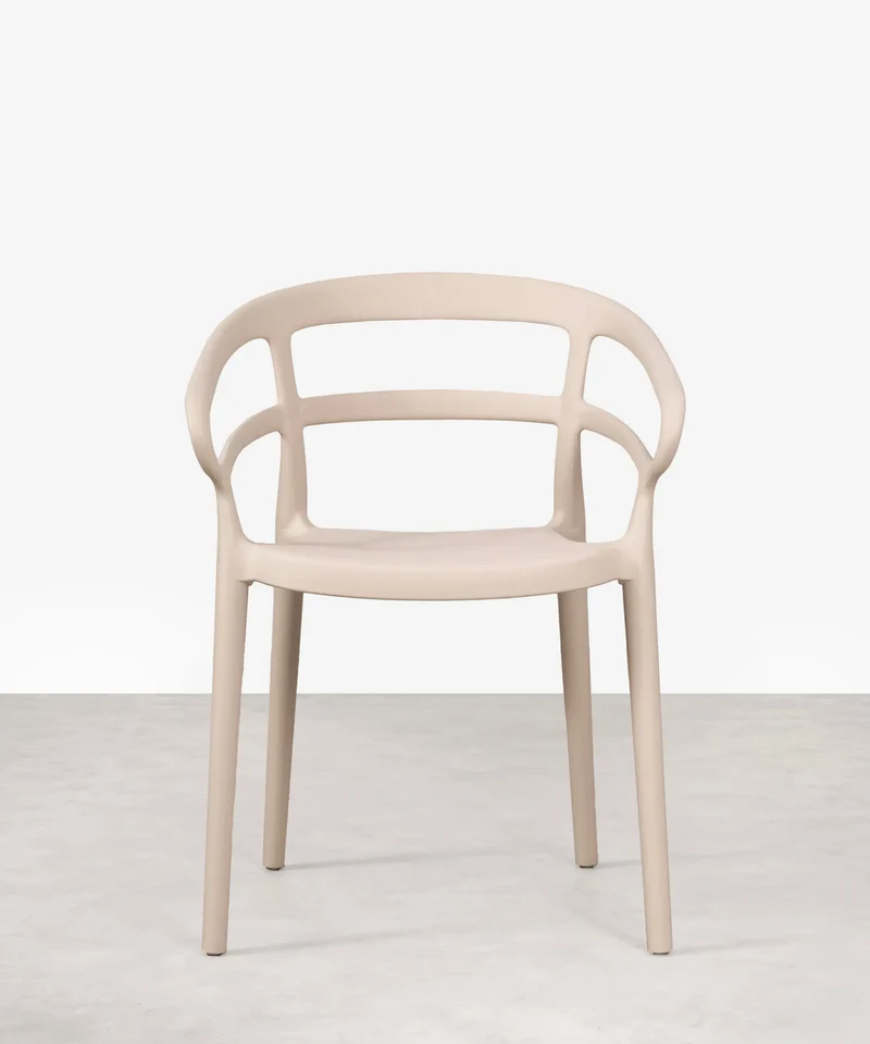 Silla de Polipropileno con Reposabrazos Nil