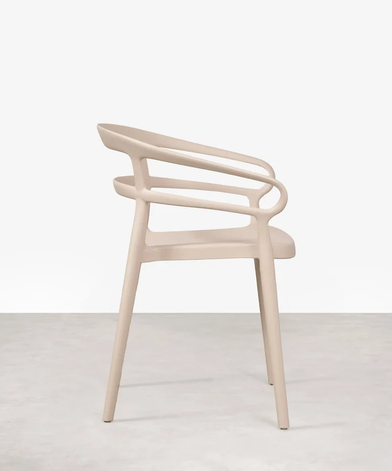 Silla de Polipropileno con Reposabrazos Nil