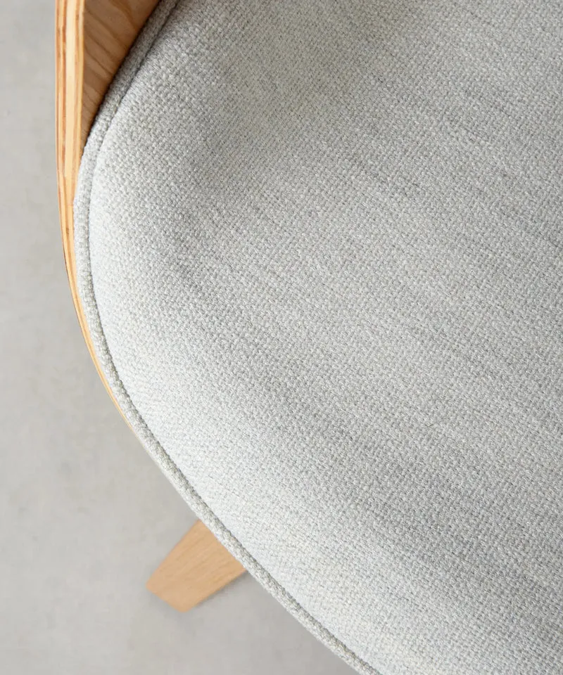 Silla de Comedor en Madera y Polipiel Binsa