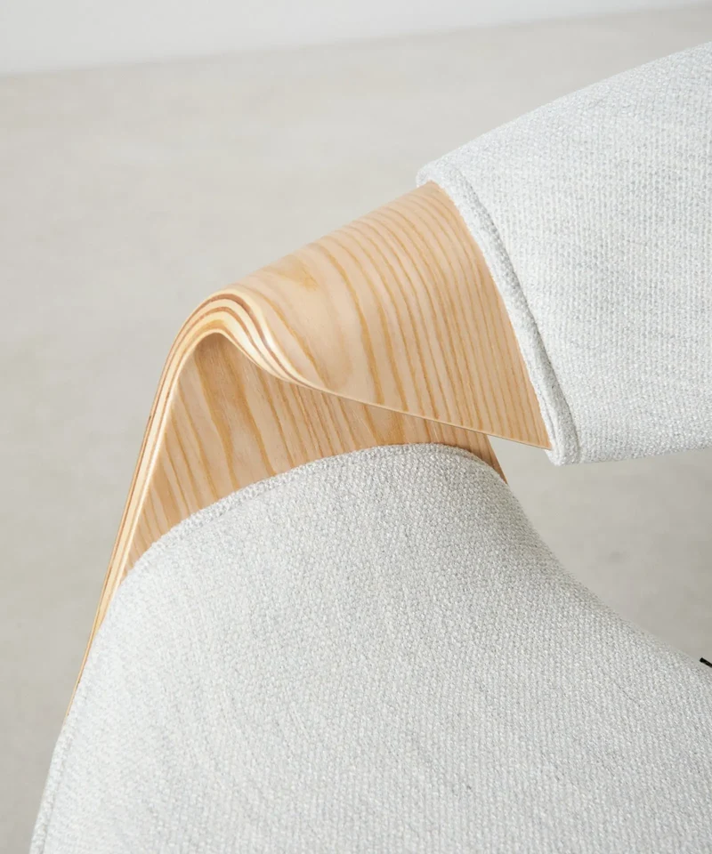 Silla de Comedor en Madera y Polipiel Binsa