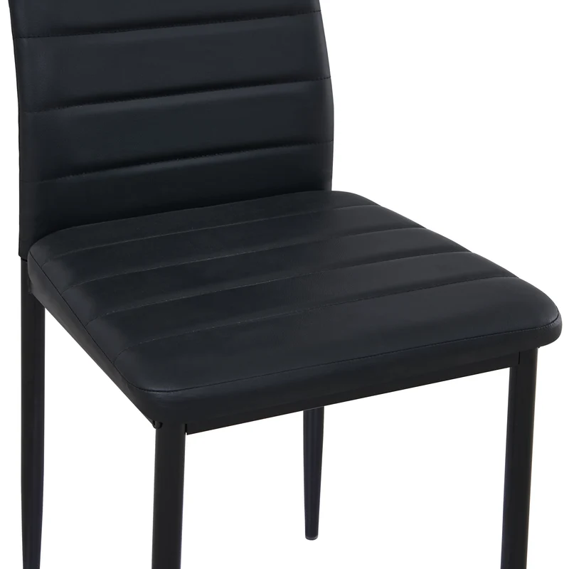 ANN Chaises de salle à manger rembourrées modernes (ensemble de 4)