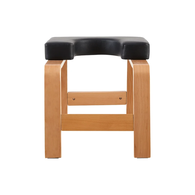 Banc de poirier de yoga, chaise d'inversion de yoga pour le renforcement du noyau - Noir