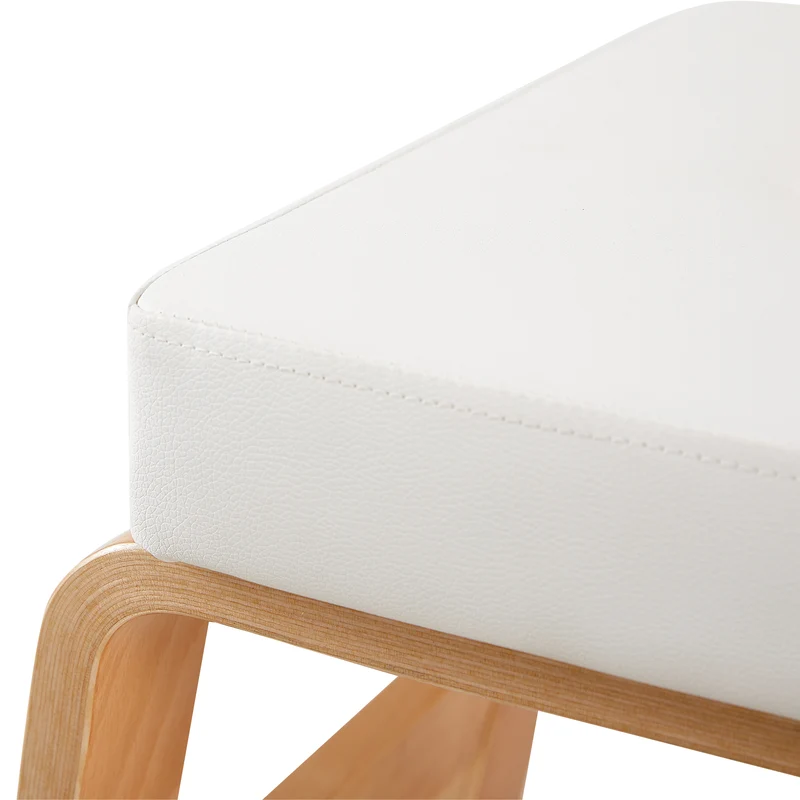 Banc de poirier de yoga, chaise d'inversion de yoga pour le renforcement du noyau - Blanc/Noir