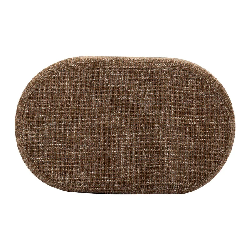 Banc coffre tissu chenillé rouge
