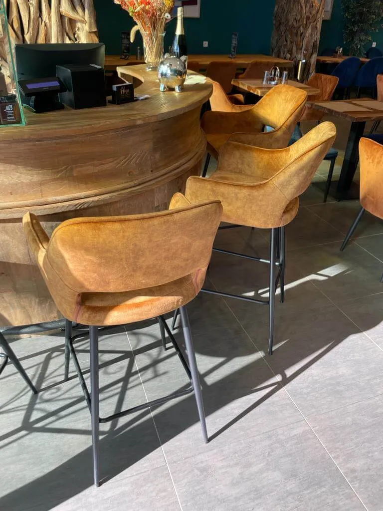 Comptoir de Bar Professionnel "BISTROT" en Chêne Massif