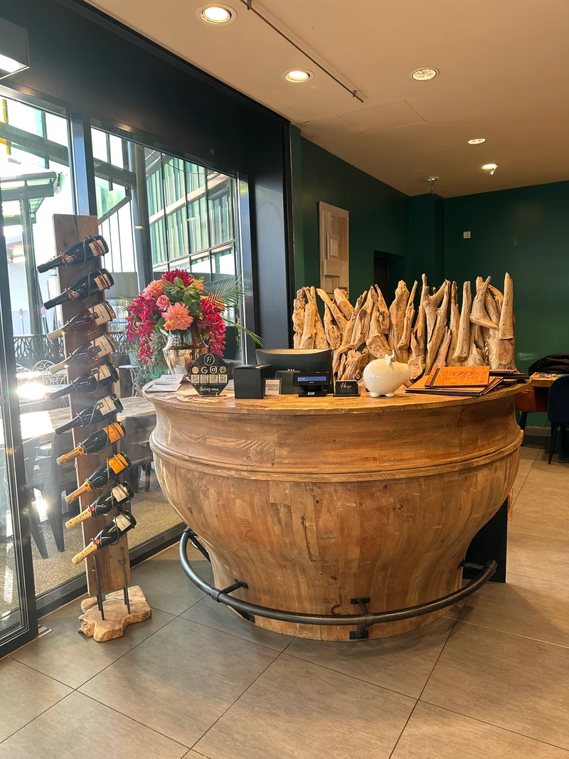 Comptoir de Bar Professionnel "BISTROT" en Chêne Massif