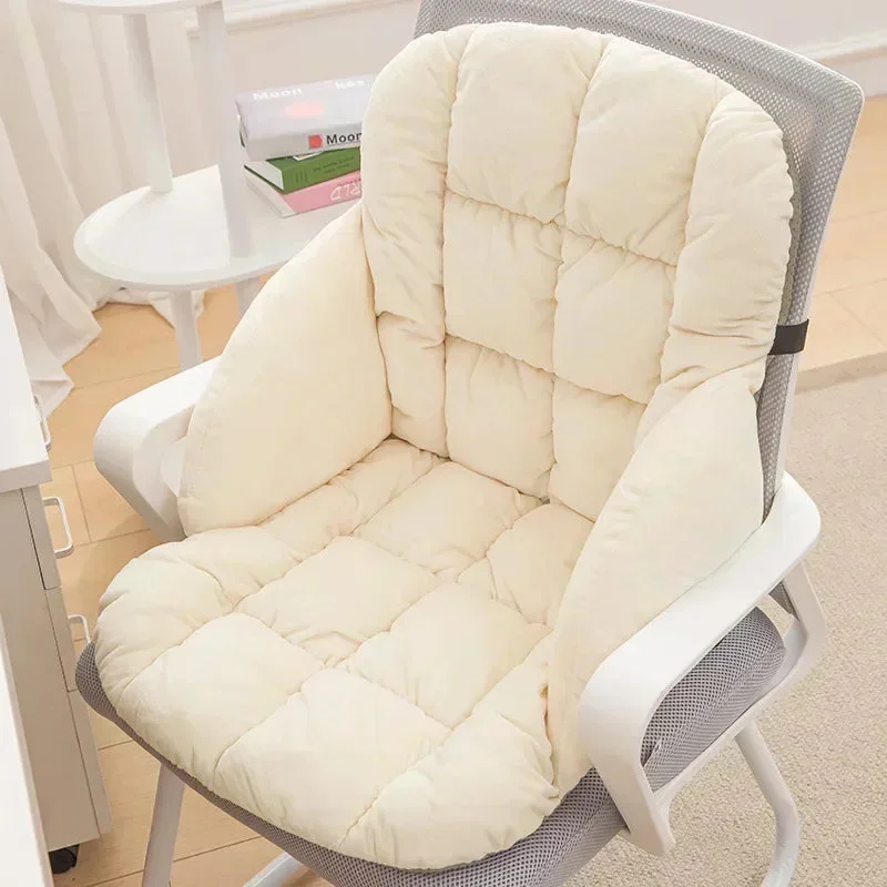 Galette de Chaise avec Dossier Beige